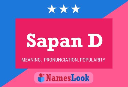 ملصق اسم Sapan D