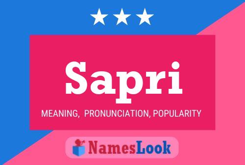 ملصق اسم Sapri