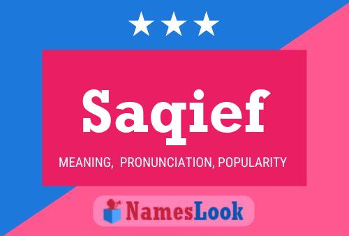 ملصق اسم Saqief