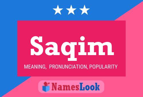 ملصق اسم Saqim