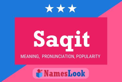 ملصق اسم Saqit