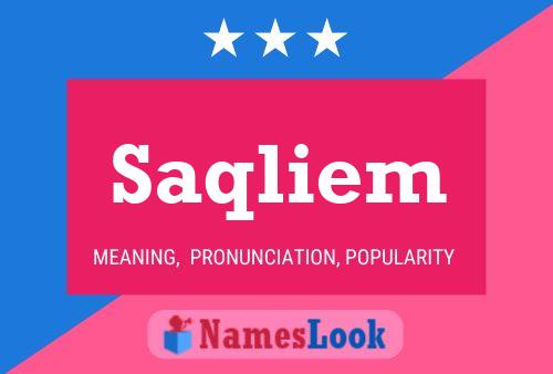 ملصق اسم Saqliem