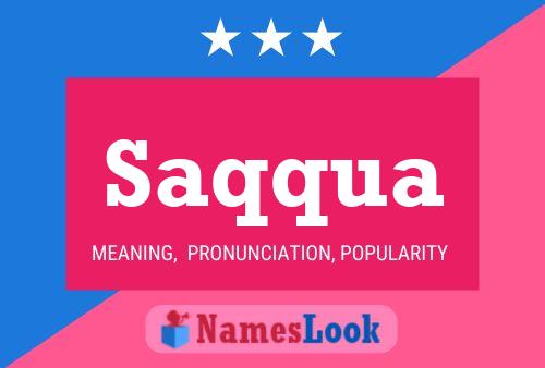 ملصق اسم Saqqua