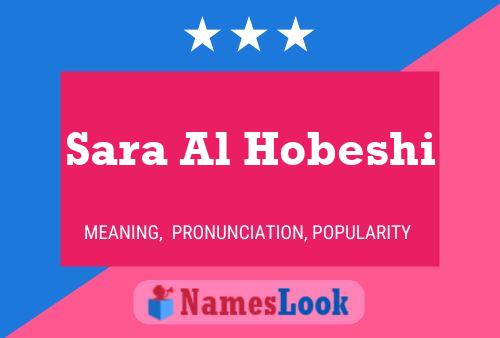 ملصق اسم Sara Al Hobeshi