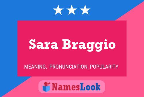 ملصق اسم Sara Braggio