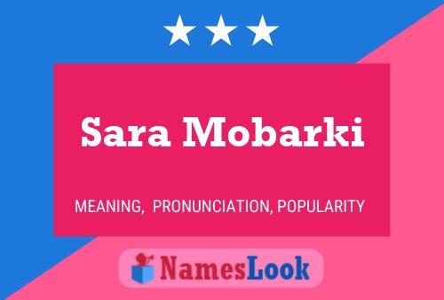 ملصق اسم Sara Mobarki