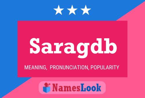 ملصق اسم Saragdb