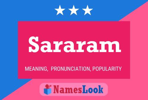 ملصق اسم Sararam