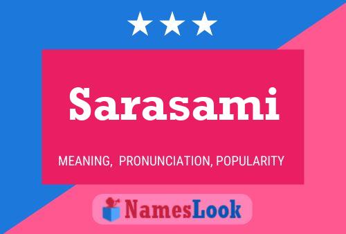 ملصق اسم Sarasami