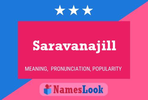 ملصق اسم Saravanajill