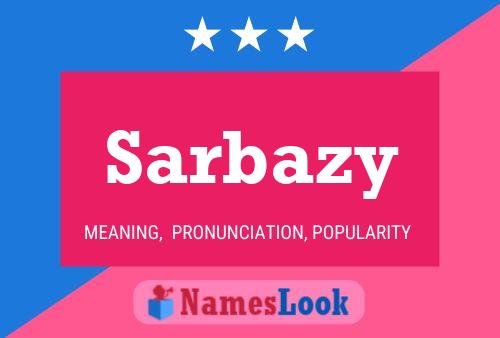 ملصق اسم Sarbazy