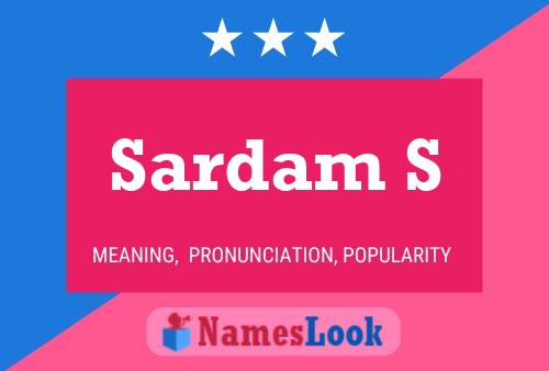 ملصق اسم Sardam S