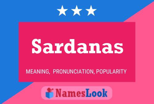 ملصق اسم Sardanas