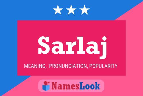 ملصق اسم Sarlaj