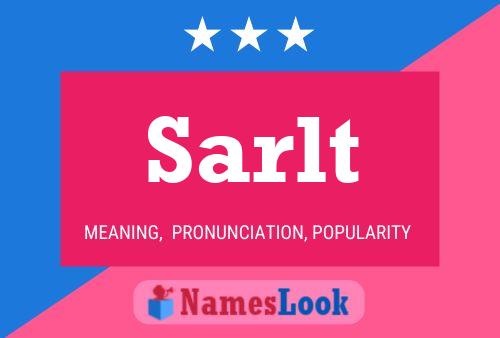 ملصق اسم Sarlt