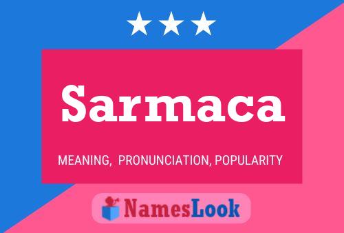 ملصق اسم Sarmaca