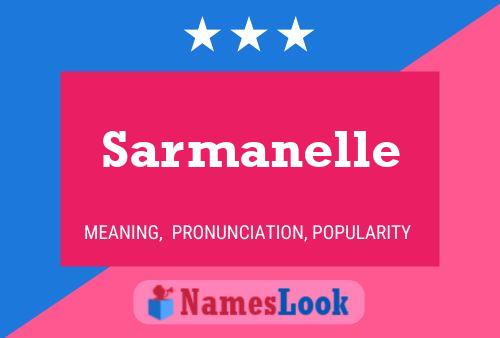 ملصق اسم Sarmanelle