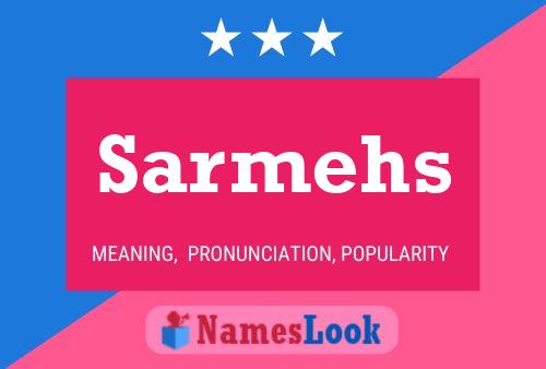 ملصق اسم Sarmehs