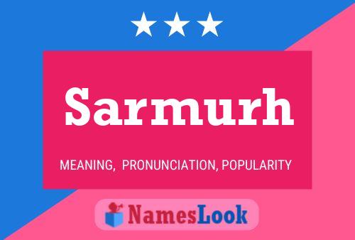 ملصق اسم Sarmurh