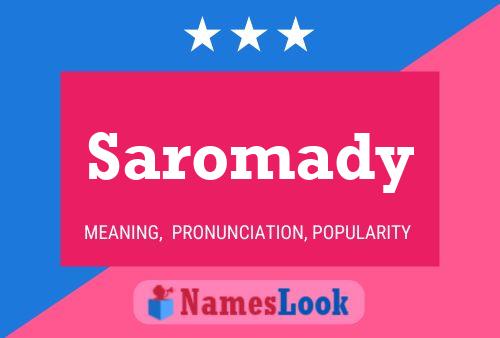 ملصق اسم Saromady