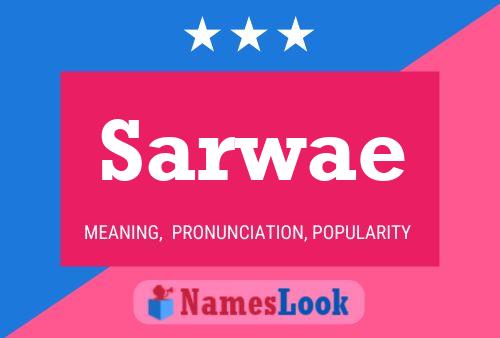 ملصق اسم Sarwae