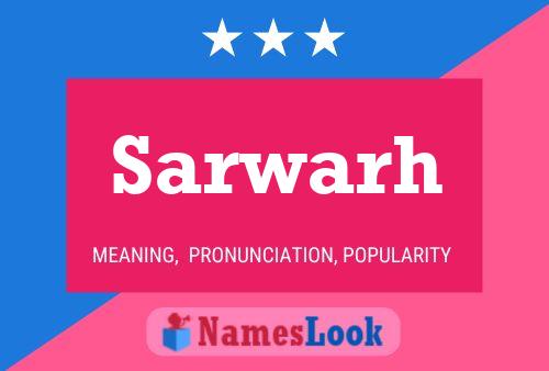 ملصق اسم Sarwarh