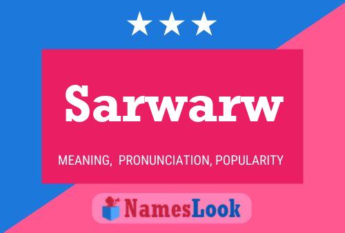 ملصق اسم Sarwarw