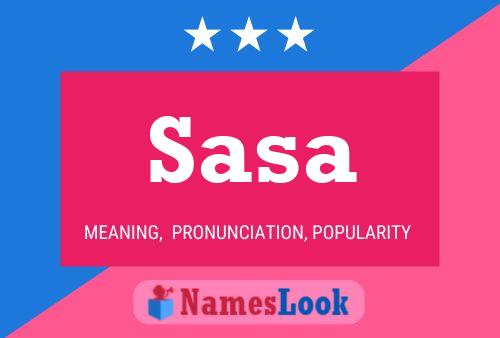 ملصق اسم Sasa