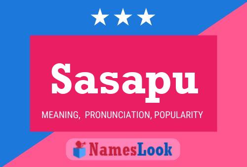 ملصق اسم Sasapu