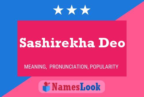 ملصق اسم Sashirekha Deo