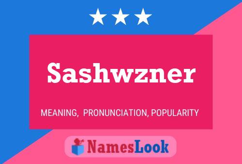 ملصق اسم Sashwzner