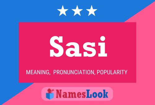 ملصق اسم Sasi