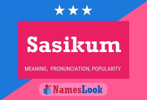 ملصق اسم Sasikum