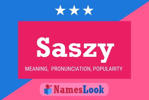 ملصق اسم Saszy