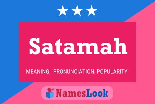 ملصق اسم Satamah