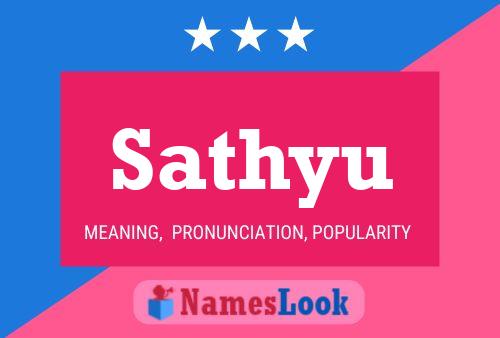 ملصق اسم Sathyu