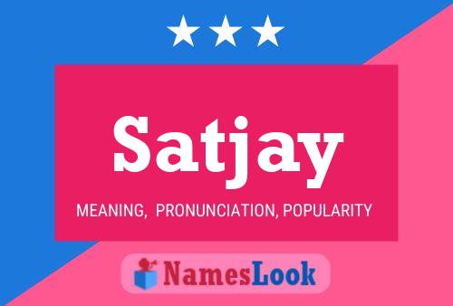 ملصق اسم Satjay