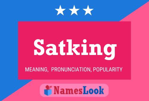 ملصق اسم Satking