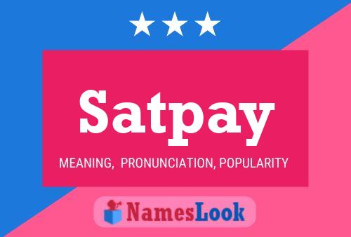 ملصق اسم Satpay