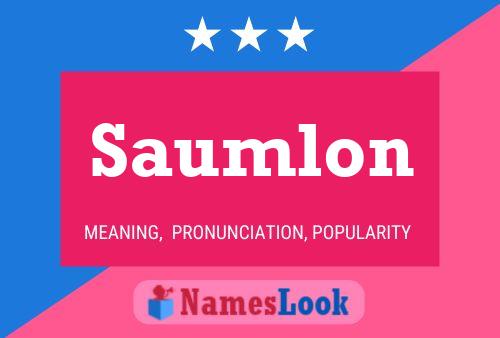 ملصق اسم Saumlon