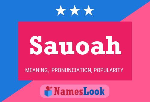 ملصق اسم Sauoah