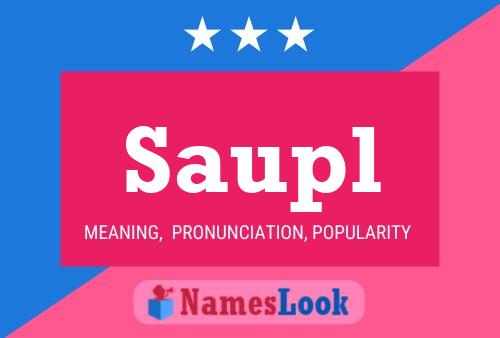 ملصق اسم Saupl