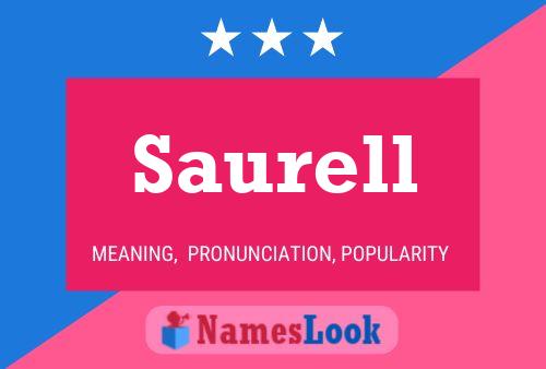 ملصق اسم Saurell