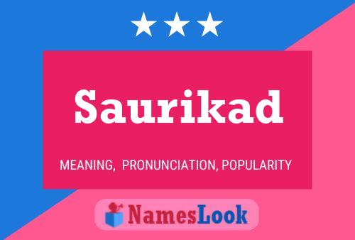 ملصق اسم Saurikad