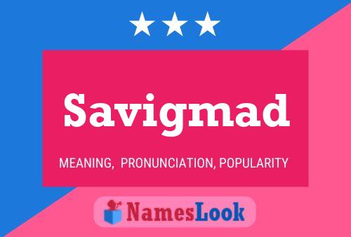 ملصق اسم Savigmad