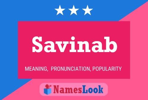 ملصق اسم Savinab