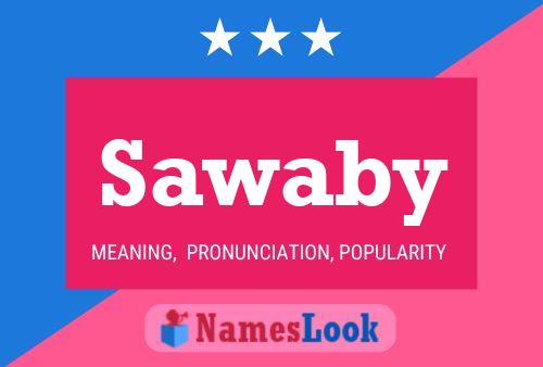 ملصق اسم Sawaby