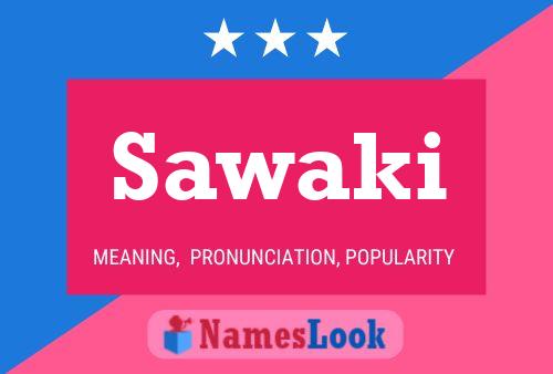 ملصق اسم Sawaki