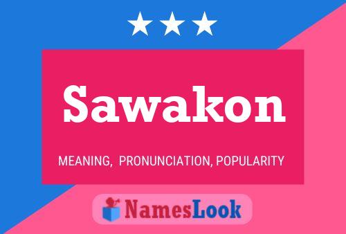 ملصق اسم Sawakon