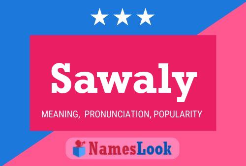 ملصق اسم Sawaly